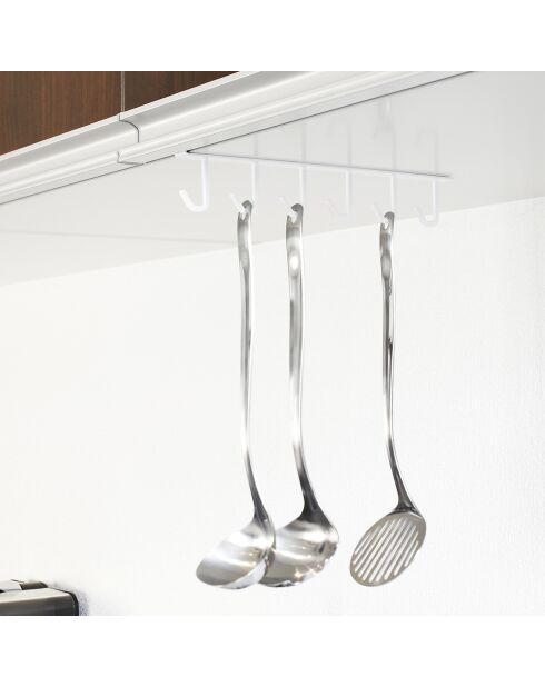 Rangement pour ustensiles de cuisine Tour blanc - 26x6.5 cm