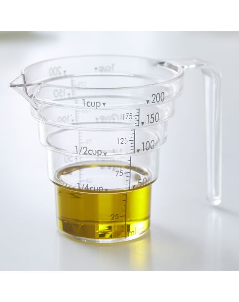 Pichet de mesure transparent - 200 ml