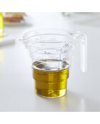 Caraffa dosatrice trasparente - 500 ml