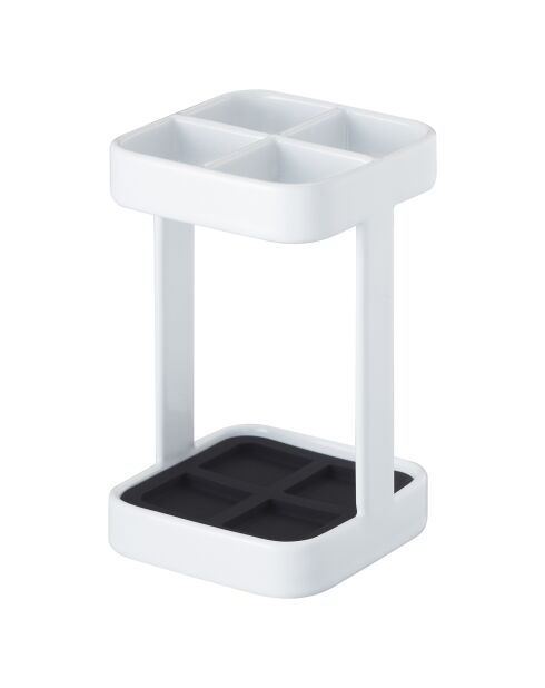Portacepillos Tower blanco - 5,5x5,5x9 cm