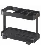 Tandenborstel- en tandpastahouder Tour zwart - 5x11x8 cm