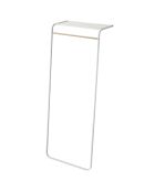 Perchero con estante blanco - 46x60x160 cm