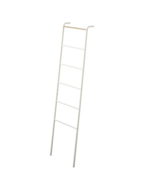 Échelle de rangement blanche - 24x45x160 cm
