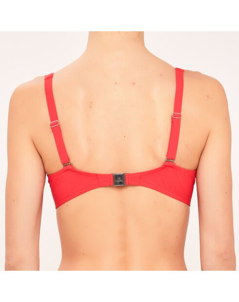 Costume da bagno Corbeille con conchiglie, coppe da D a G, corallo