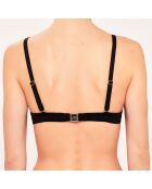 Haut de maillot de bain Corbeille à coques noir