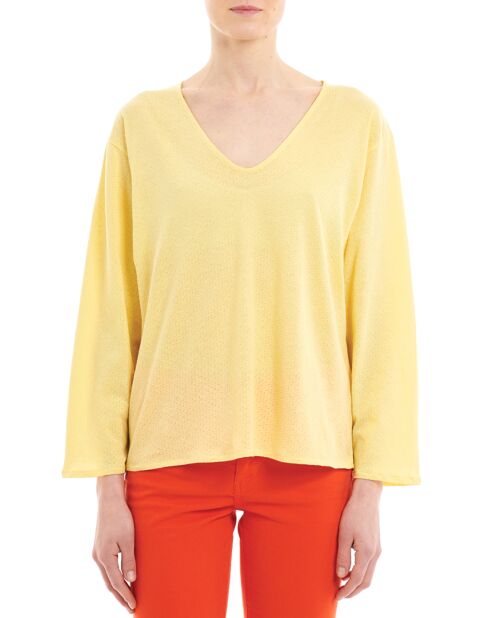 T-Shirt Satie jaune