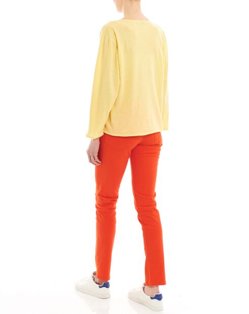 T-Shirt Satie jaune