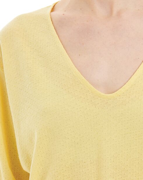 T-Shirt Satie jaune