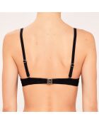 Haut de maillot de bain Corbeille à coques noir