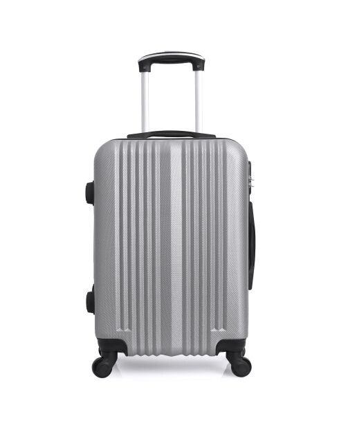 Lipari Langstreckenkoffer mit 4 Rädern 71 cm, silberfarben