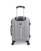 Lipari Langstreckenkoffer mit 4 Rädern 71 cm, silberfarben