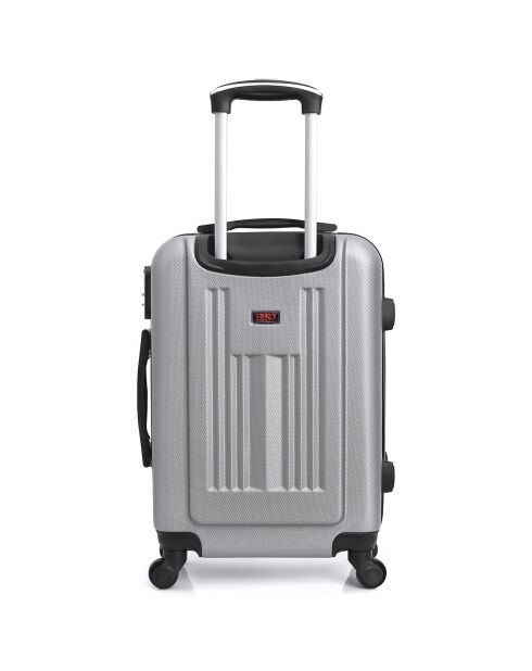 Lipari Langstreckenkoffer mit 4 Rädern 71 cm, silberfarben