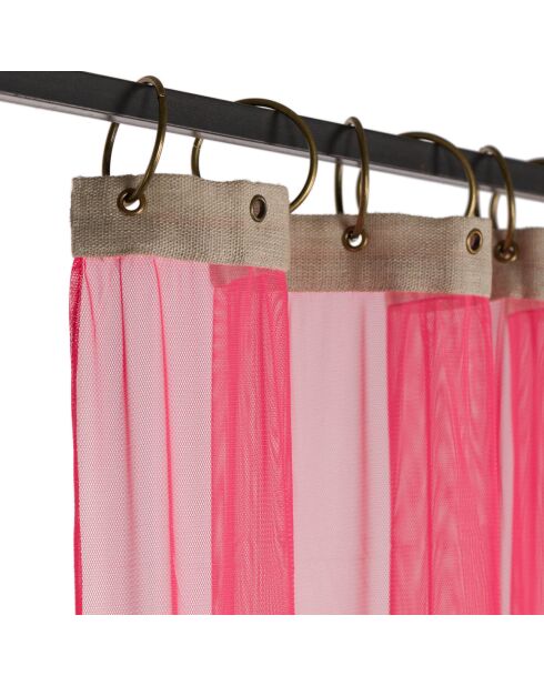 Tenda Coral Linen & Tulle - 130x280 cm
