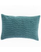 Kussenhoes van katoenfluweel met eend - 30x45 cm