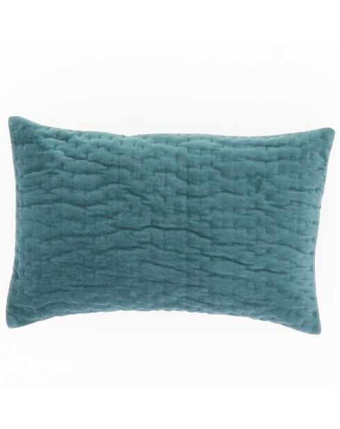 Kussenhoes van katoenfluweel met eend - 30x45 cm