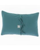 Kussenhoes van katoenfluweel met eend - 30x45 cm