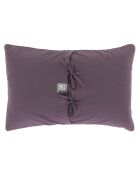 Kussenhoes van paars fluweel katoen - 30x45 cm