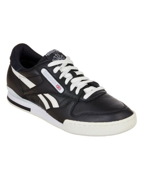 Baskets en Cuir Phase 1 Dressed noires