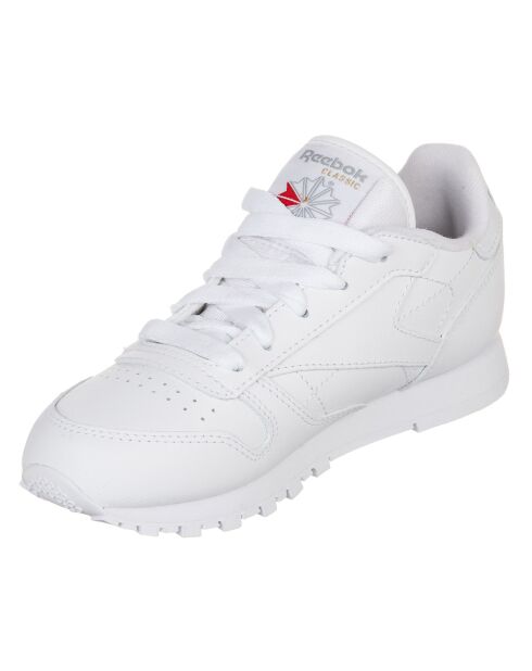 Baskets en Cuir Classic Leather blanches