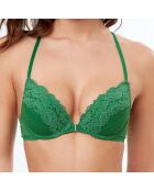 Soutien-gorge Push-up N°2 Initiales vert vif