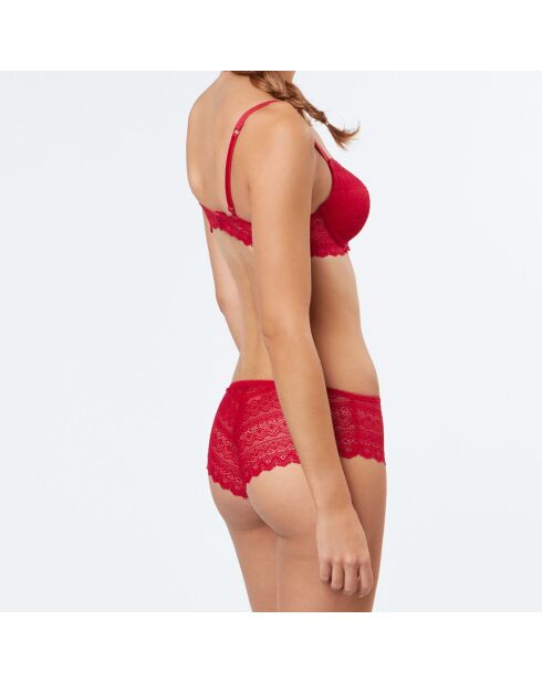 Shorty met rood kanten pictogram