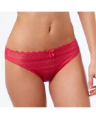 Culotte Icone en dentelle fushia