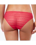 Culotte Icone en dentelle fushia