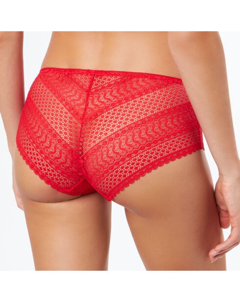 Sortilege Shorty mit roter Spitze