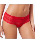 Tanga Sortilège en dentelle rouge