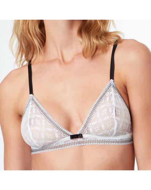 Soutien-gorge triangle Rêve en dentelle écru