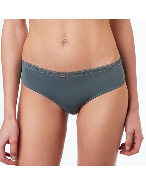 Hipster Spacer bimatière microfibre & dentelle kaki