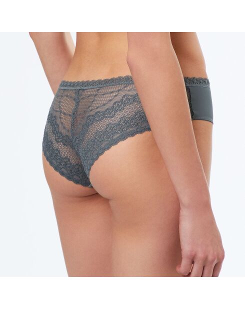 Hipster Spacer bimatière microfibre & dentelle kaki