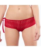 Tanga Samba en dentelle rouge