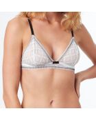 Soutien-gorge triangle Rêve en dentelle écru