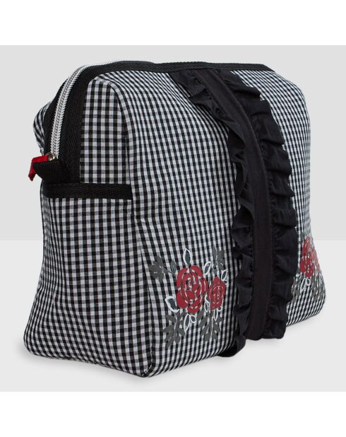 Trousse Check à carreaux  noire