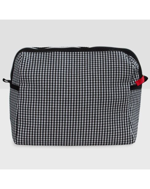 Trousse Check à carreaux  noire