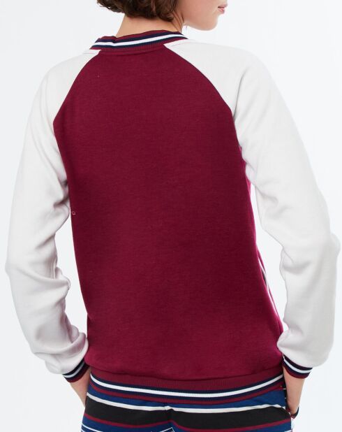 Teddy pyjama Zacharie bordeaux grenat