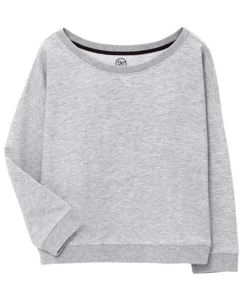 Sweat de sport court Danny gris