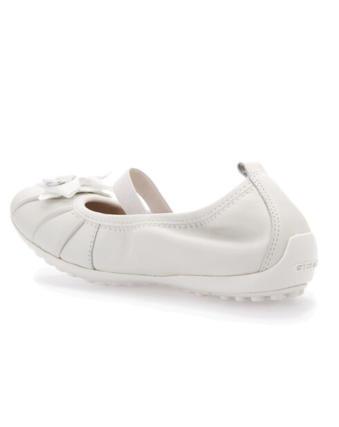Ballerines en Cuir Piuma blanches