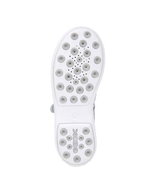 Ballerines en Cuir Jodie           argentées