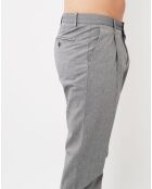 Pantalon Ted carbone/blanc