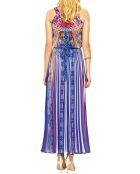 Robe longue Sarasana imprimée multicolore