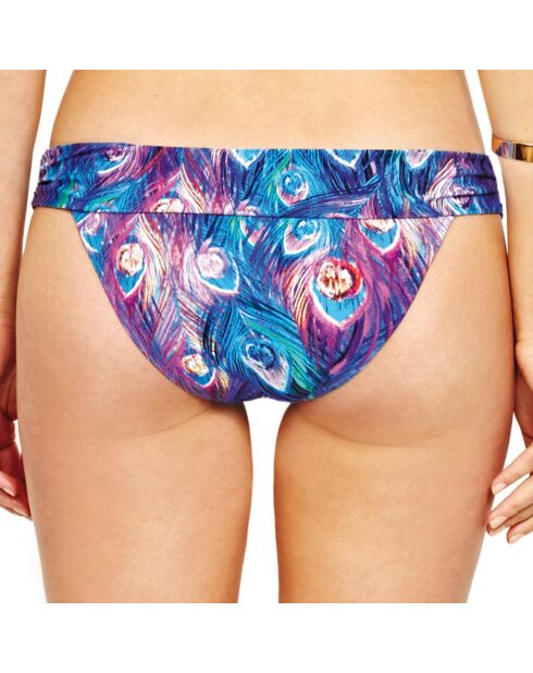 Bas de maillot de bain Dreamcatcher imprimé plumes multicolore