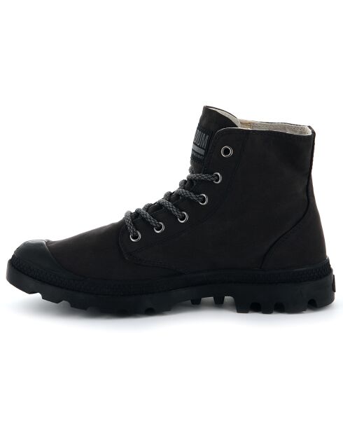 Boots montantes en Toile Pampa Hi noires