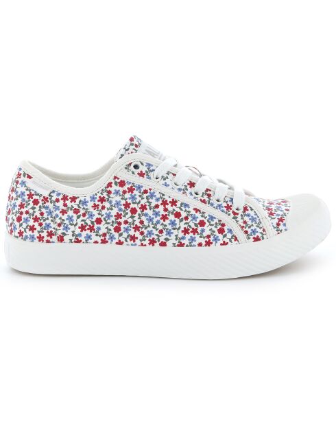 Baskets basses en Toile imprimée Phoenix multicolores