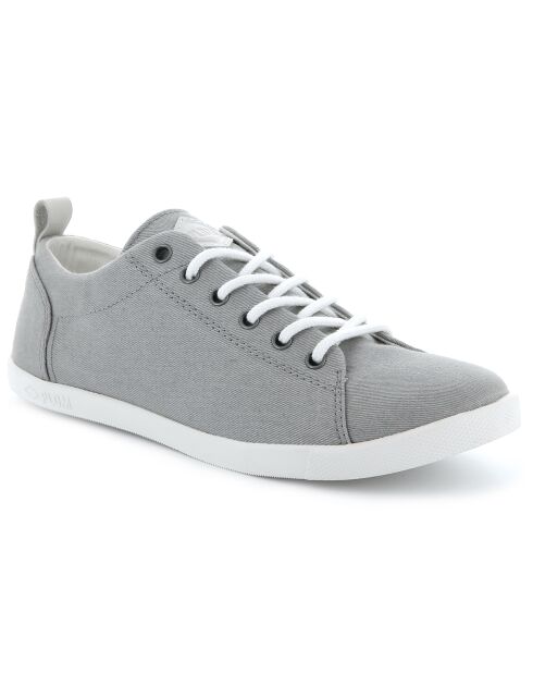 Baskets basses en Twill de coton Bel gris clair