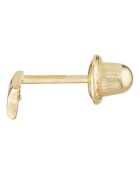 Boucles d'oreilles enfant Etoile or jaune