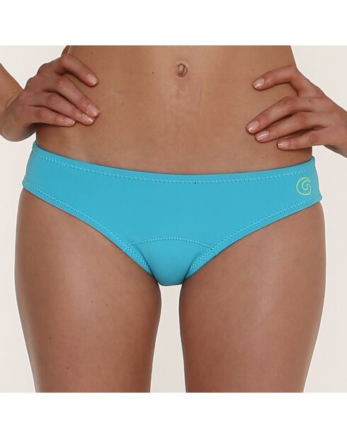 Blauw normaal bikinibroekje van neopreen
