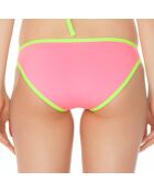Bas de Maillot Regular en Néoprène rose/vert fluo
