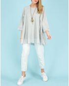 Tunique Shanyce avec collier grise